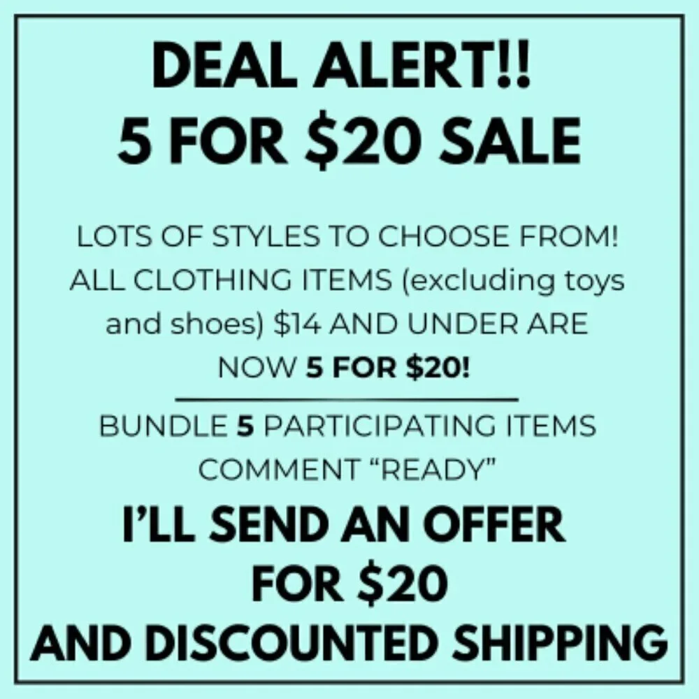 5 FOR $20 Striped Swimsuit with Star Design